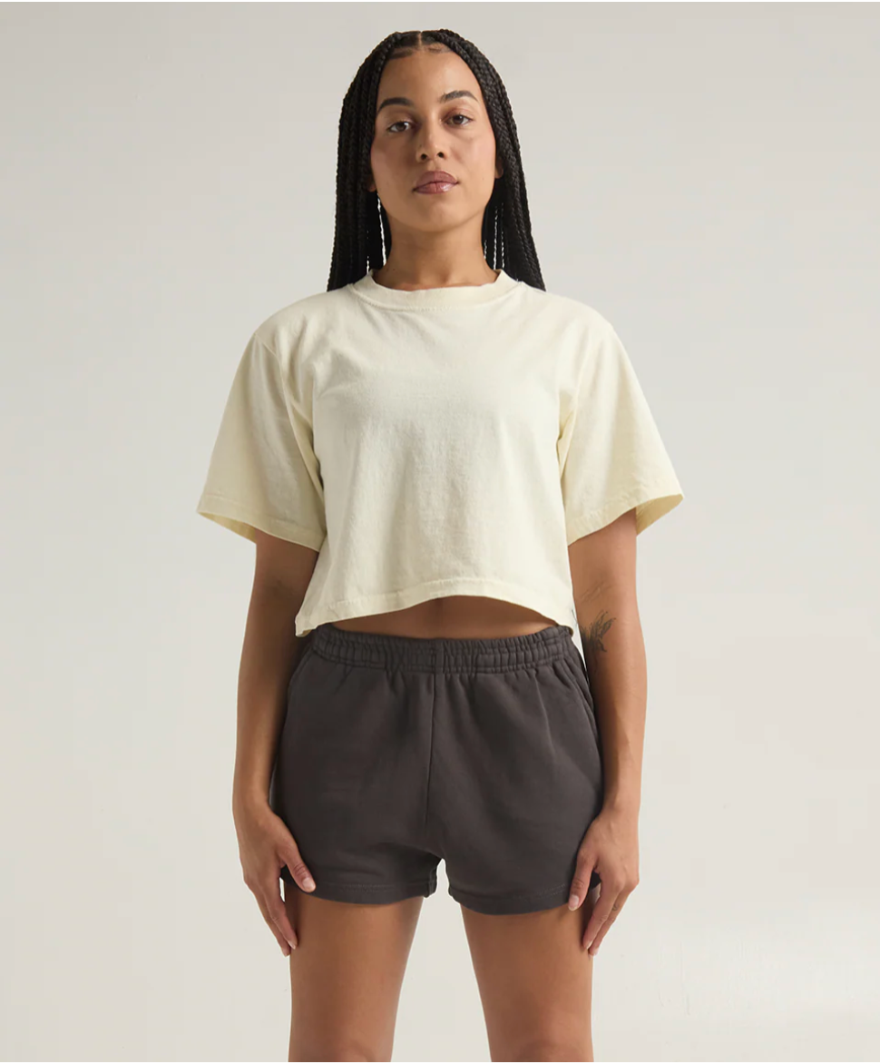 Garment Dye Fleece Shorts