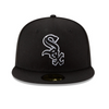 Chicago White Sox Black Outline 59FIFTY Fitted