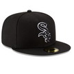 Chicago White Sox Black Outline 59FIFTY Fitted