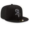 Chicago White Sox Black Outline 59FIFTY Fitted