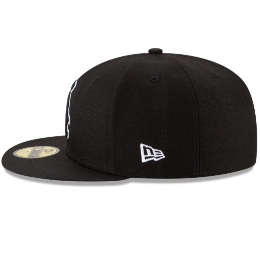 Chicago White Sox Black Outline 59FIFTY Fitted