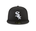 Chicago White Sox Black and White 59FIFTY Fitted