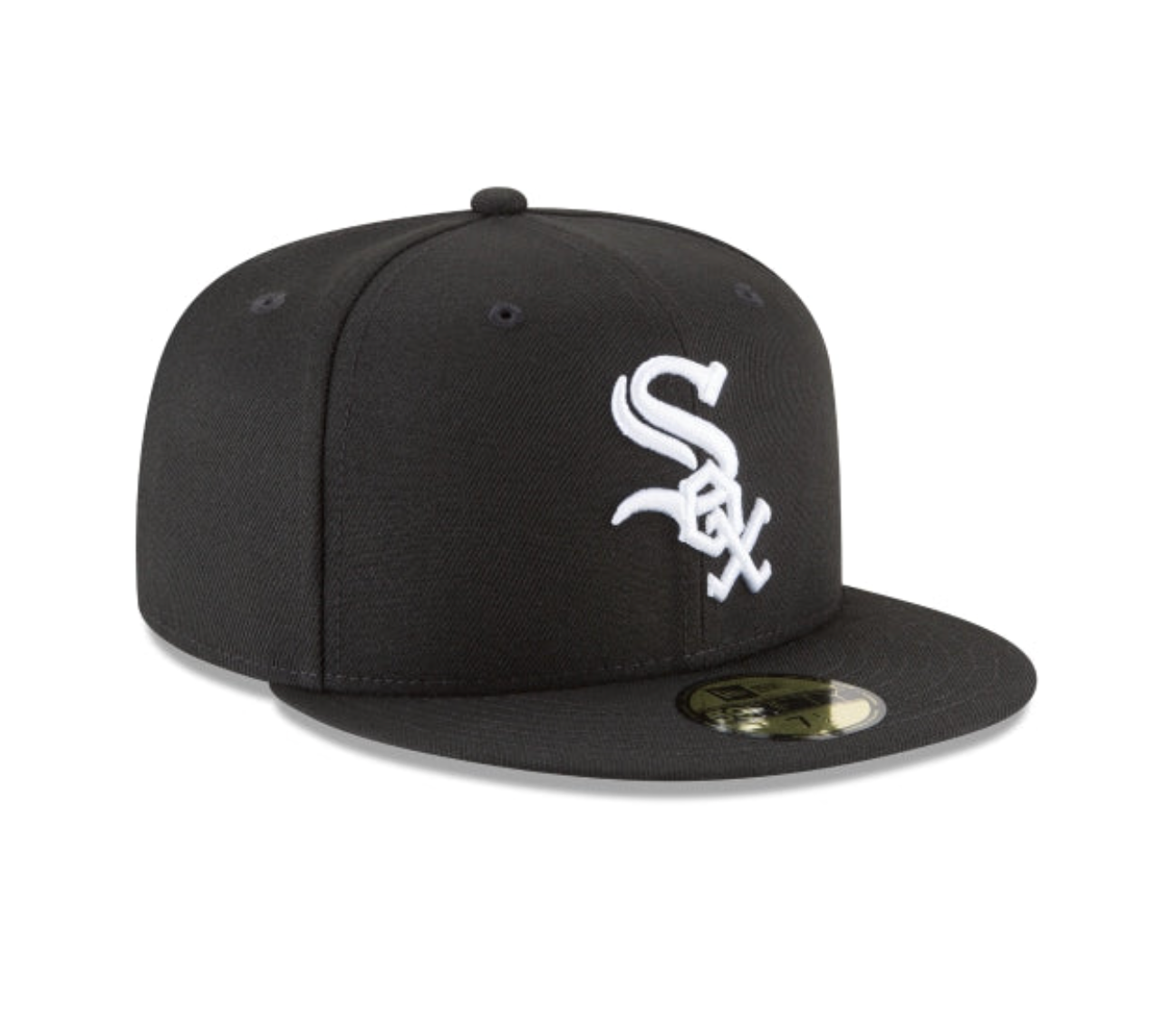 Chicago White Sox Black and White 59FIFTY Fitted