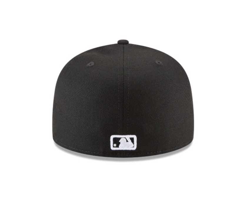 Chicago White Sox Black and White 59FIFTY Fitted
