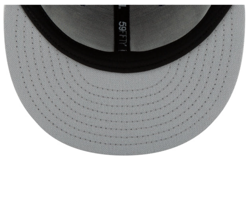 Chicago White Sox Black and White 59FIFTY Fitted