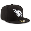 Arizona Cardinals Black & White 59FIFTY Fitted