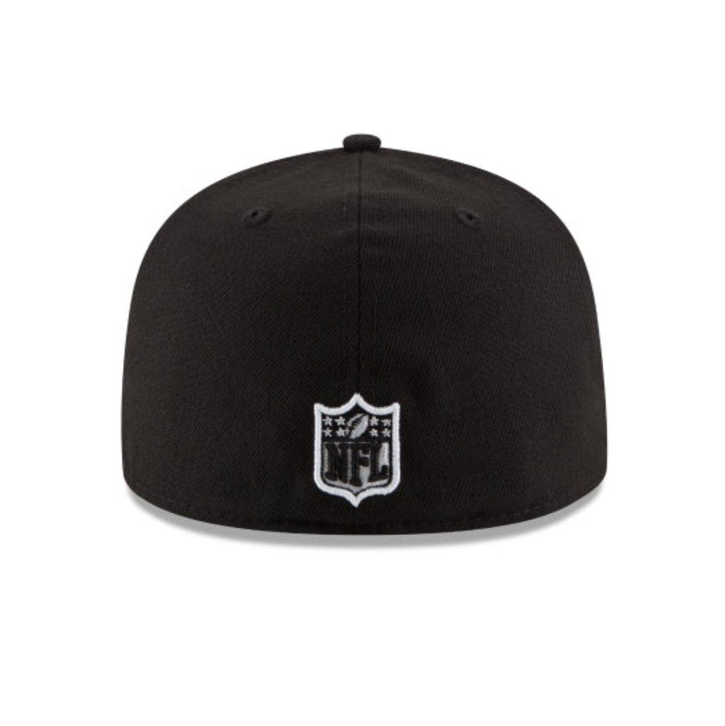 Arizona Cardinals Black & White 59FIFTY Fitted
