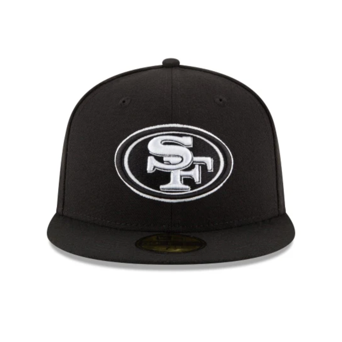 San Francisco 49ers  Black & White 59FIFTY Fitted