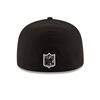 San Francisco 49ers  Black & White 59FIFTY Fitted