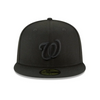 Washington Nationals Blackout Basic 59FIFTY Fitted
