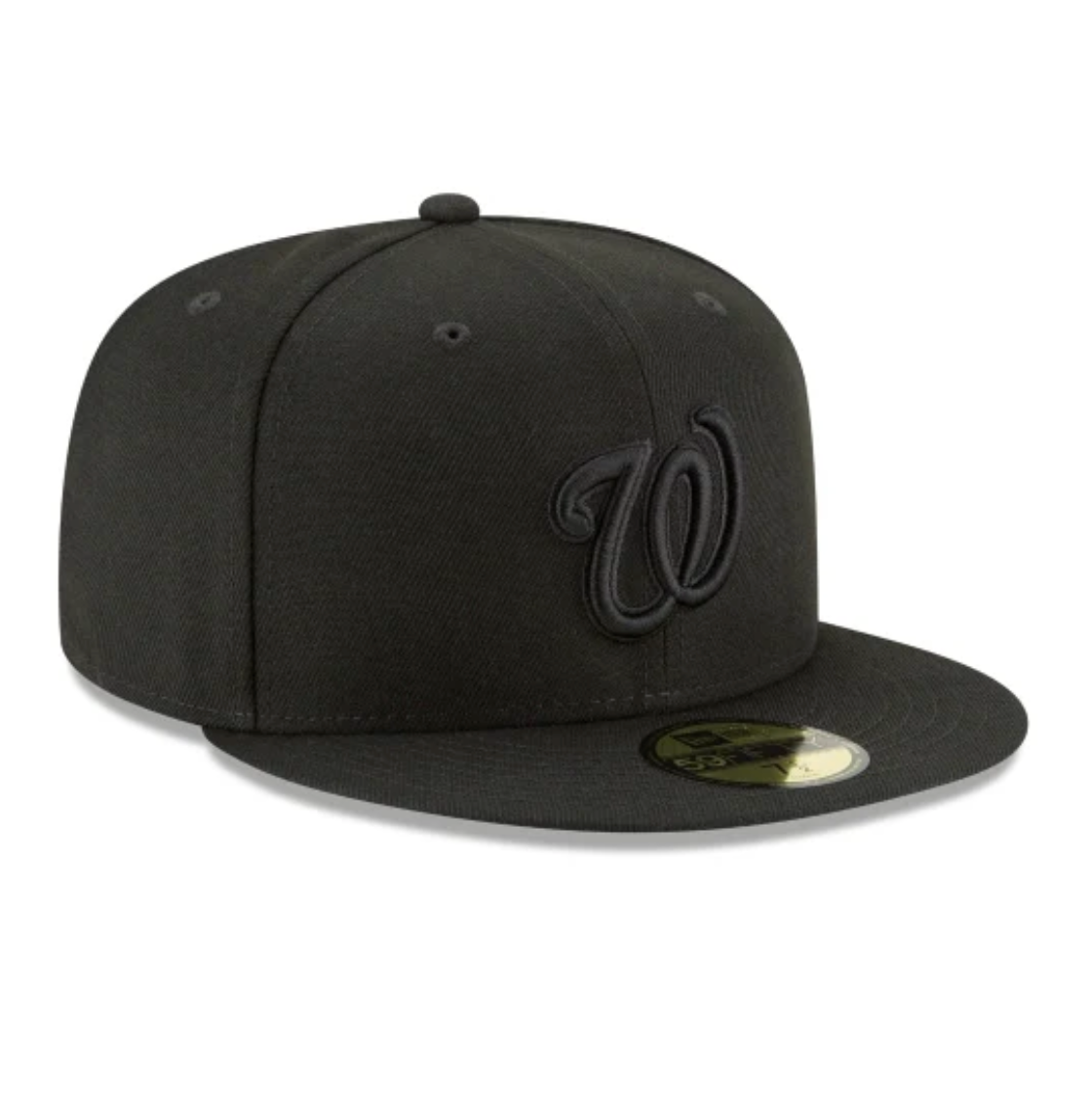 Washington Nationals Blackout Basic 59FIFTY Fitted