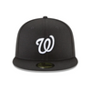 Washington Nationals Black and White Basic 59FIFTY Fitted