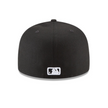 Washington Nationals Black and White Basic 59FIFTY Fitted