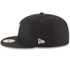 Washington Nationals Black and White Basic 59FIFTY Fitted