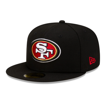 San Francisco 49ers  Basic Black 59FIFTY Fitted
