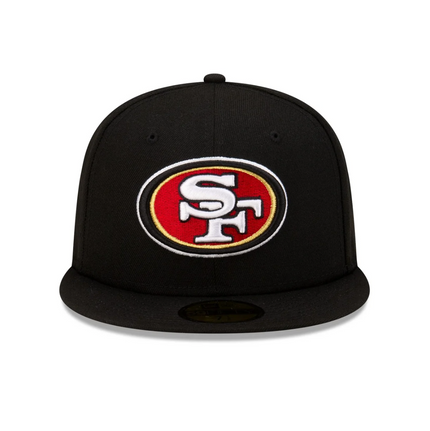 San Francisco 49ers  Basic Black 59FIFTY Fitted