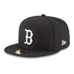 Boston Red Sox  Black and White Basic 59FIFTY Fitted