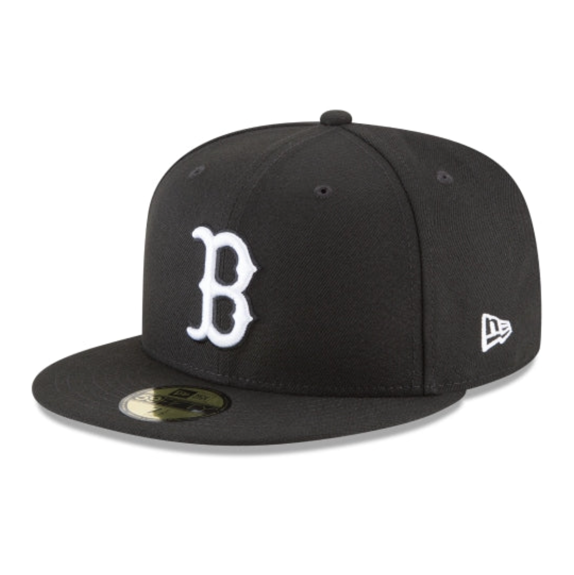 Boston Red Sox  Black and White Basic 59FIFTY Fitted