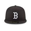 Boston Red Sox  Black and White Basic 59FIFTY Fitted