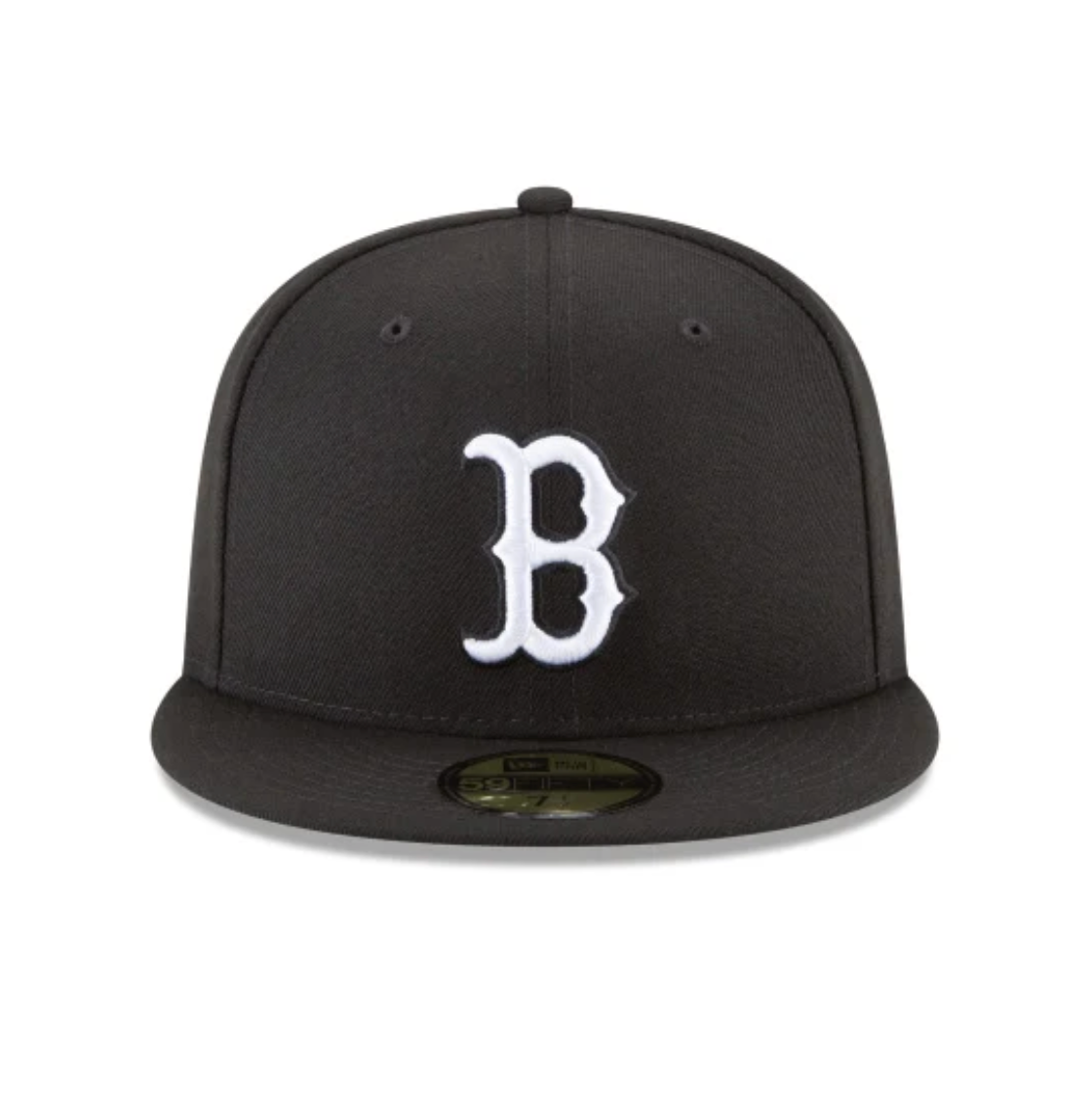 Boston Red Sox  Black and White Basic 59FIFTY Fitted
