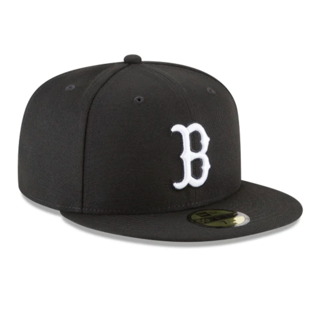 Boston Red Sox  Black and White Basic 59FIFTY Fitted