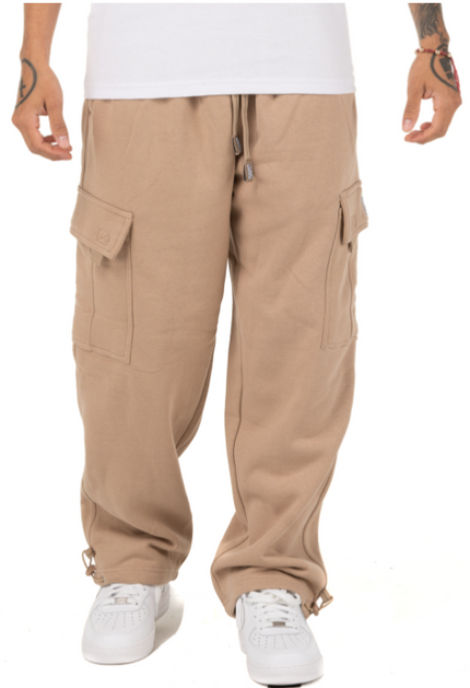 Heavyweight Fleece Cargo Pants