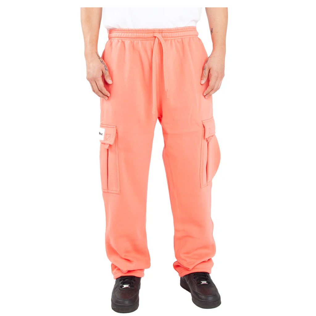 Logo Fleece Cargo Pants