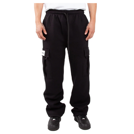 Logo Fleece Cargo Pants