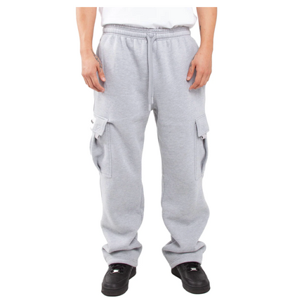 Logo Fleece Cargo Pants
