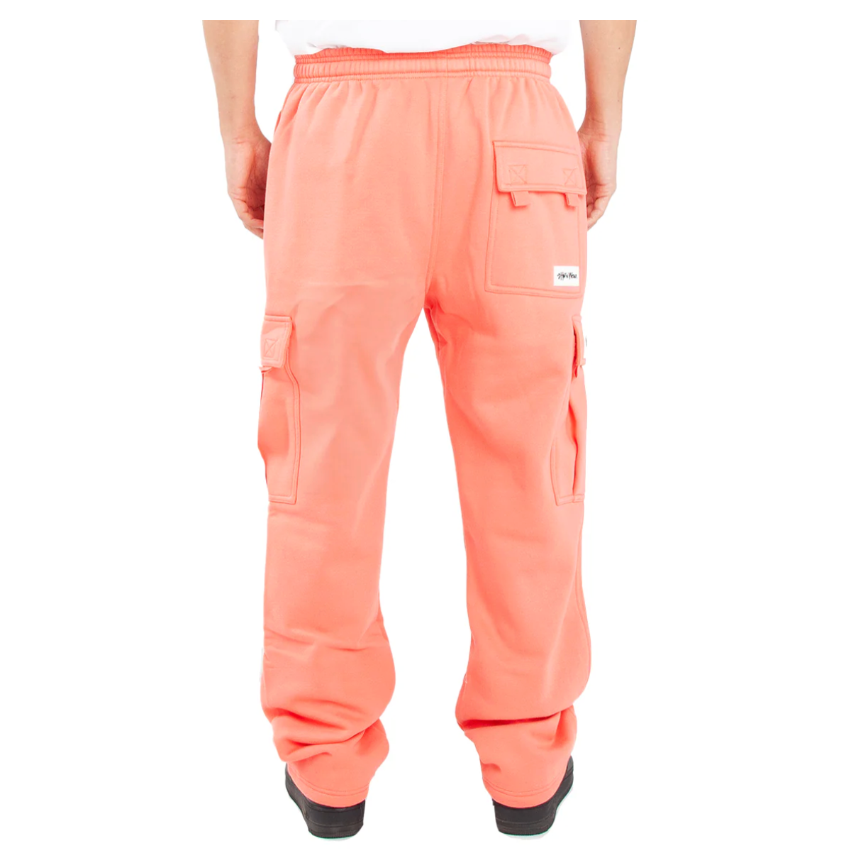 Logo Fleece Cargo Pants