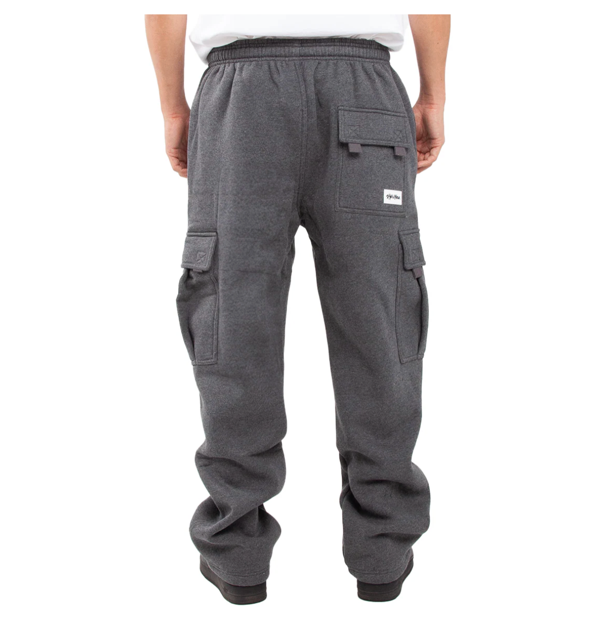 Logo Fleece Cargo Pants