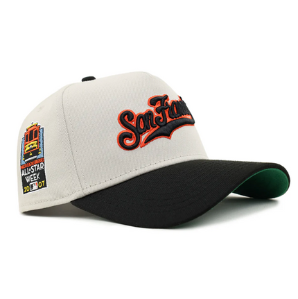 San Francisco Giants Stone Black 2 Tone 2007 All Star Week SP 9Forty A-Frame