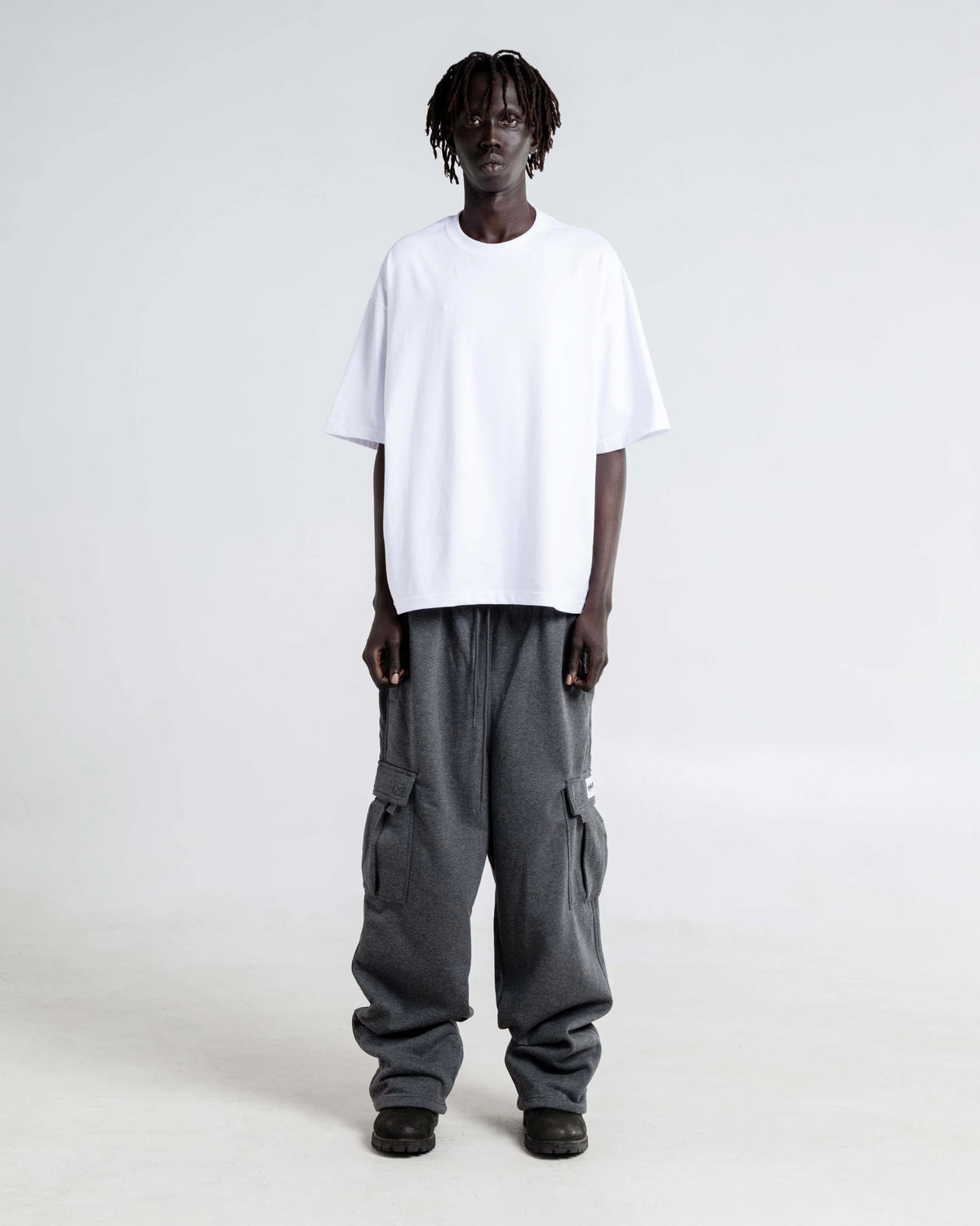 HEAVY FLEECE CARGO PANTS