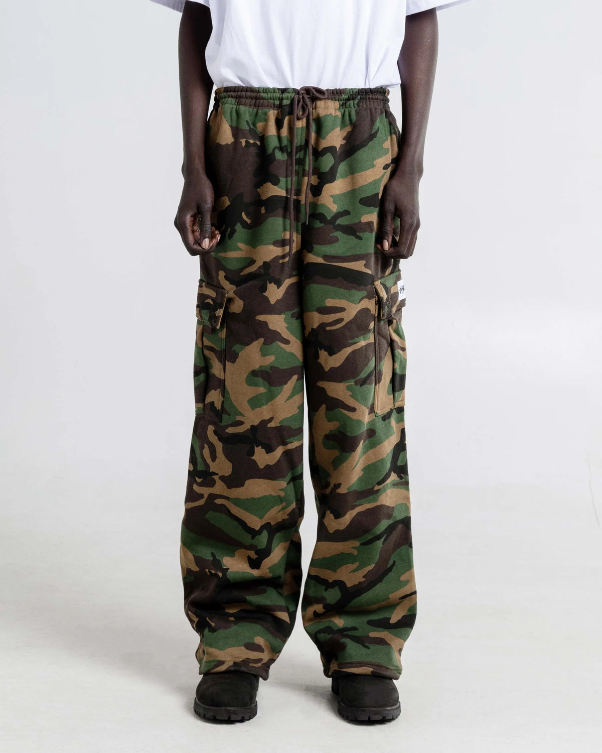 HEAVY FLEECE CARGO PANTS