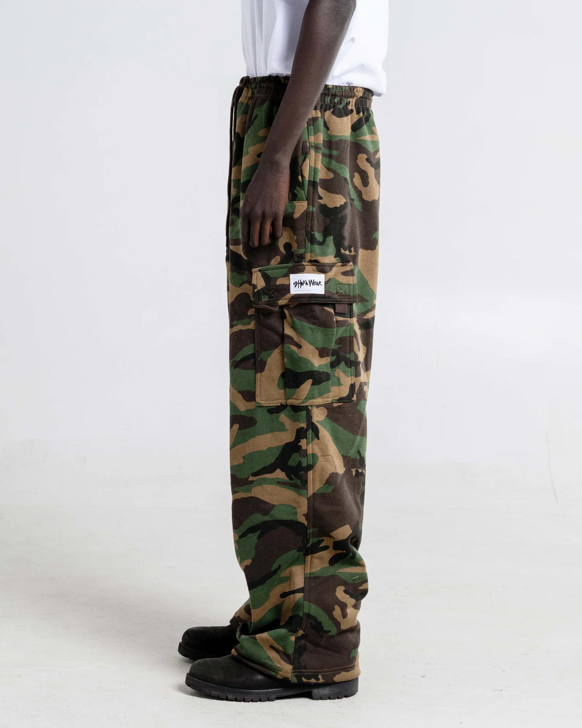 HEAVY FLEECE CARGO PANTS