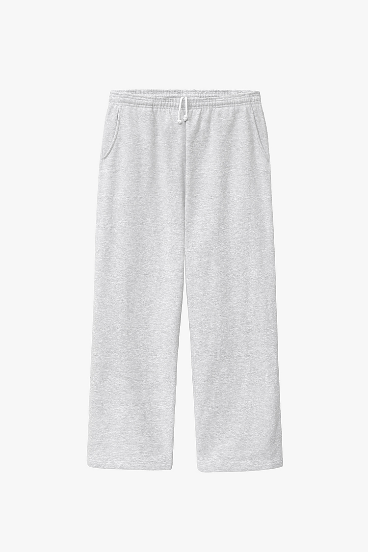 Heavy Fleece Straight Leg Pant