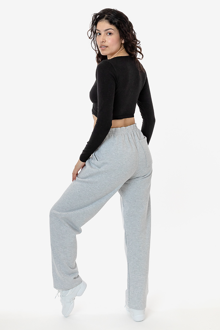 Heavy Fleece Straight Leg Pant