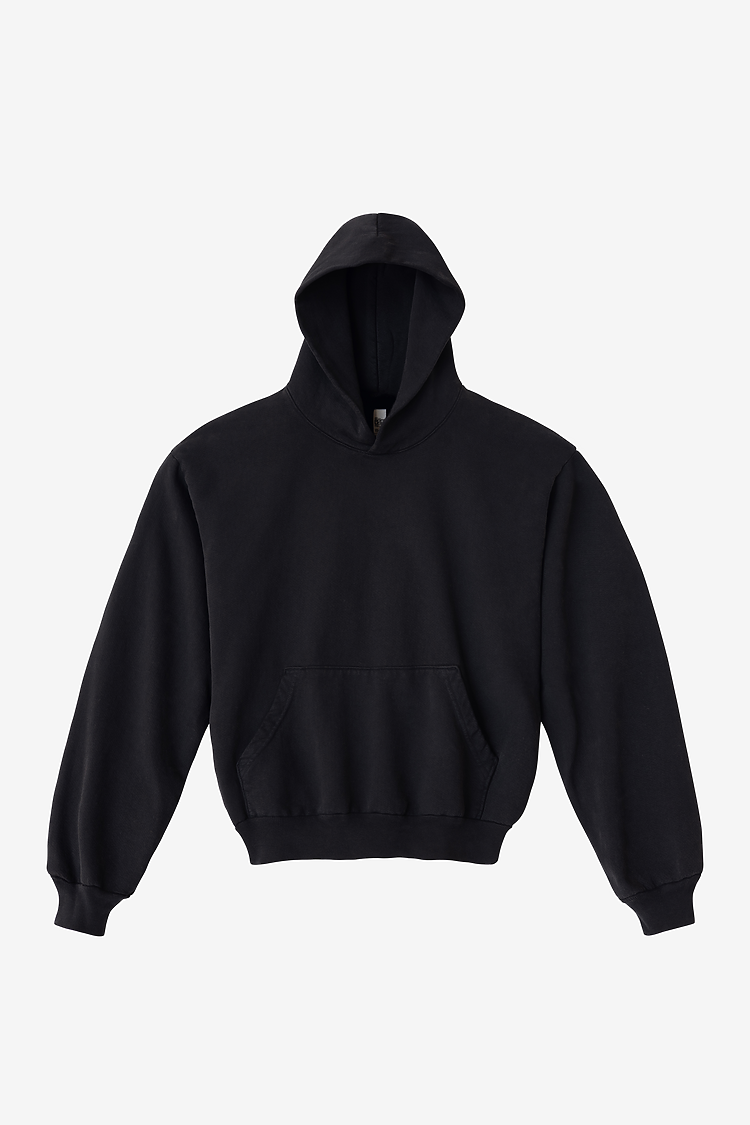 L/S HEAVY FLEECE HOOD PO